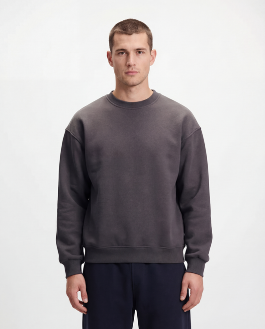 Baggy Crewneck (Charcoal)