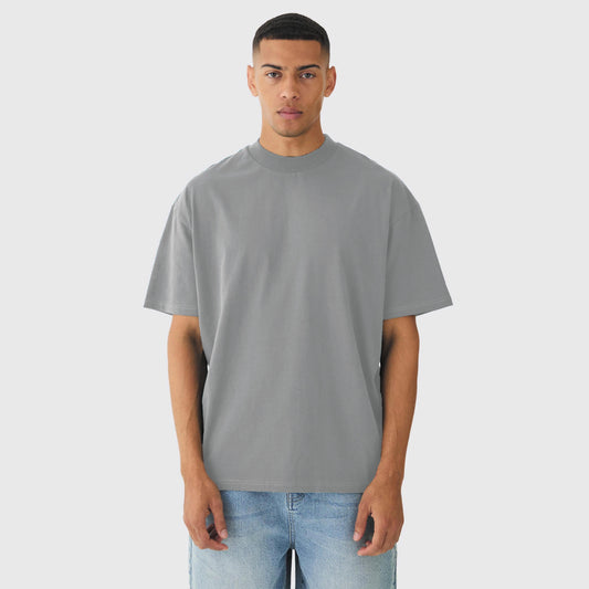 Basic Oversize T-Shirt (Light Grey)