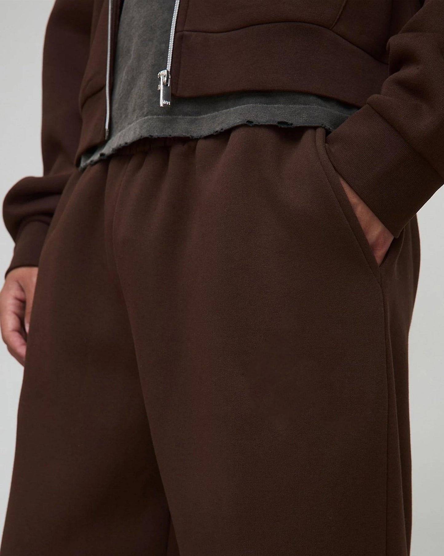 Baggy Sweatpants (Brown)
